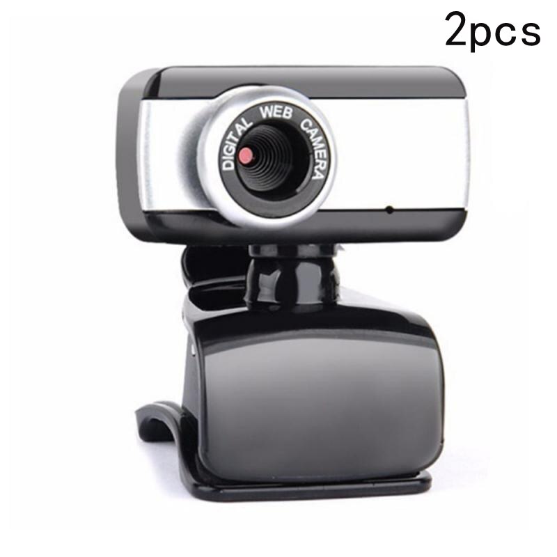 NEUE 480P Webcam HD Zoom Webcam Mit Mic USB 2,0 Web Kamera + Mikrofon CMOS Sensor Fahrer Webcam Für desktop/Laptop/PC/Mac: 2pcs