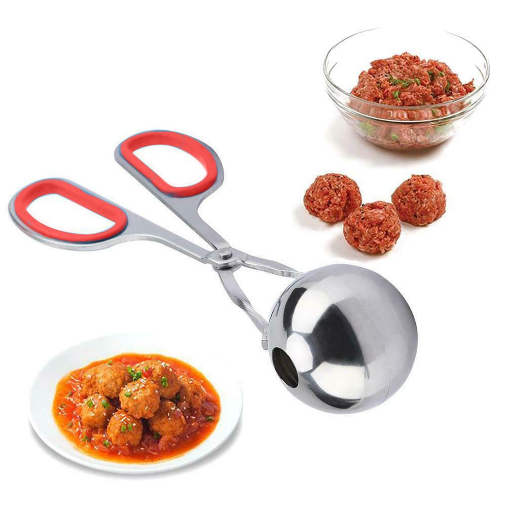 Convenient Meatball Maker Stainless Steel Stuffed Meatball Clip DIY Eco-Friendly Rice Ball Maker Kitchen Tools Gadgets