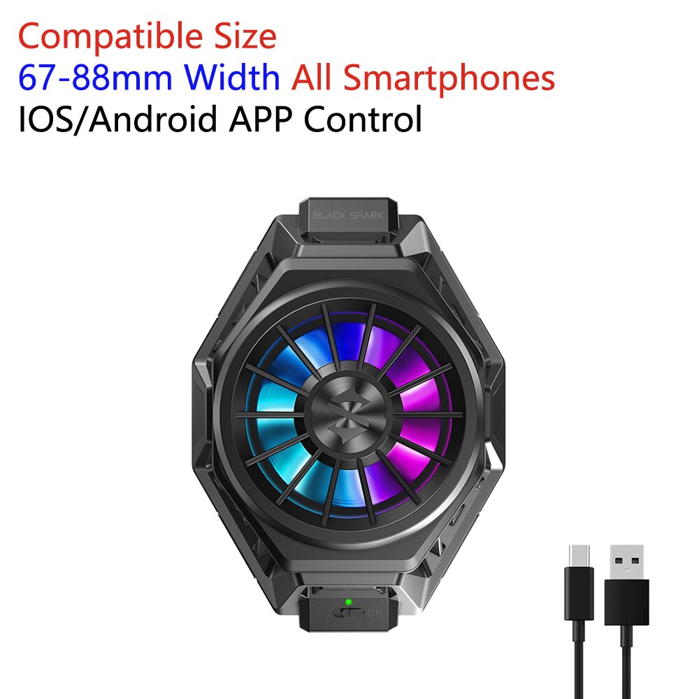 Black Shark-mando de consola Black Shark 2 Pro, Joystick BR30-RM, BR20, enfriador, ventilador, carcasa deslizante, 3L, H88L, H66L, H66RS: BR20 Cooler Pro