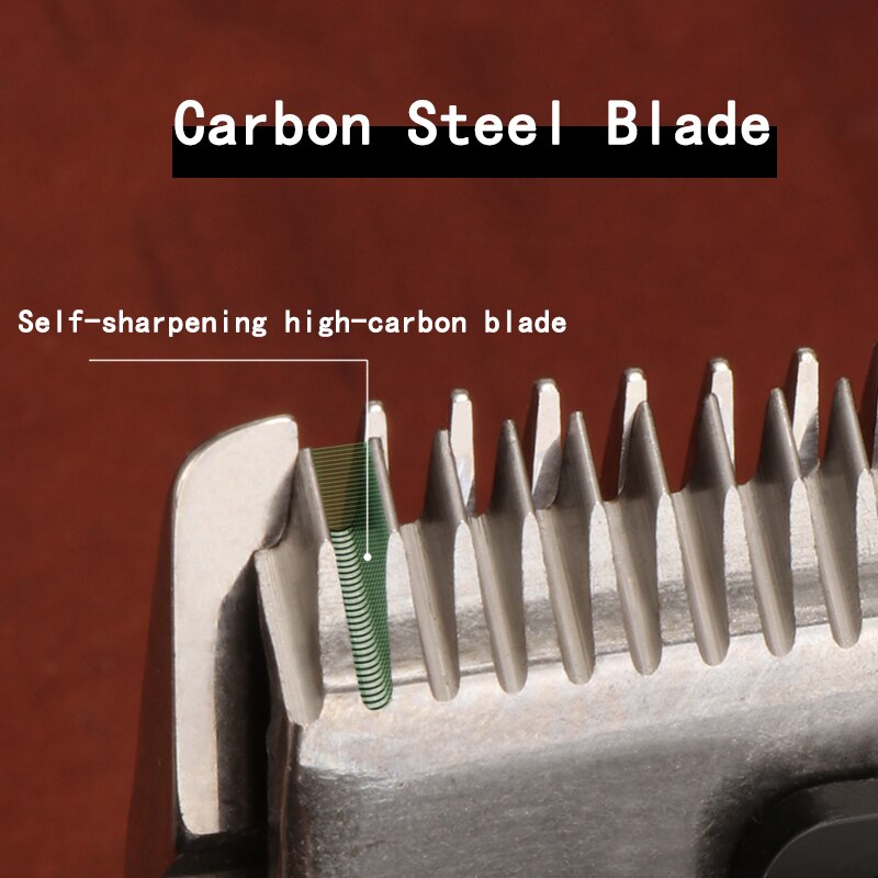 Kemei Professionele Tondeuses 0Mm Kaalhoofdige Draadloze Zware Baard Trimmer Kapsel Machine Oplaadbare Rustig