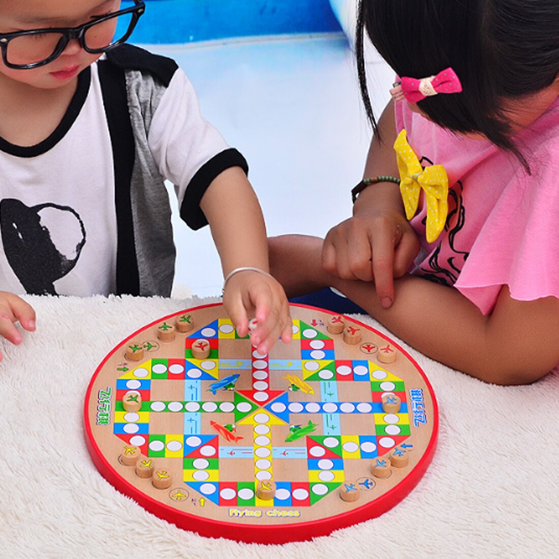 5 In 1 Multifunctionele Houten Volwassen Desktop Game Shudoku Puzzel Game Board Speelgoed Sigongge Jiugongge Houten Flying Schaken