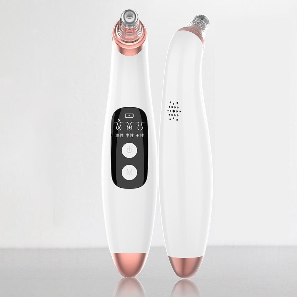 Instrumento para sacar espinillas de acné, artefacto eléctrico de succión de espinillas 6 en 1 para eliminar espinillas, limpiador de poros para el hogar