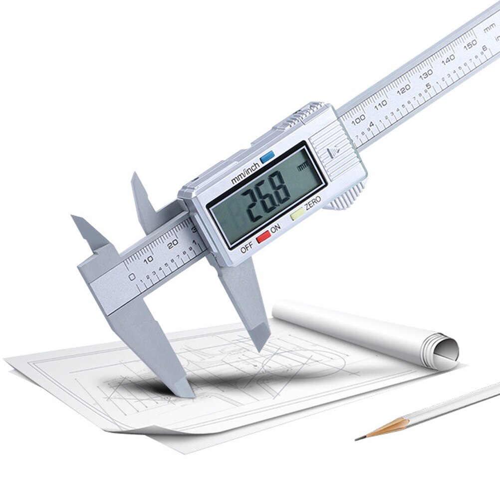0-150mm Digital Vernier Caliper Electronic Caliper Large LCD Display Digital Caliper Accuracy Micrometer Digital Digital Ruler