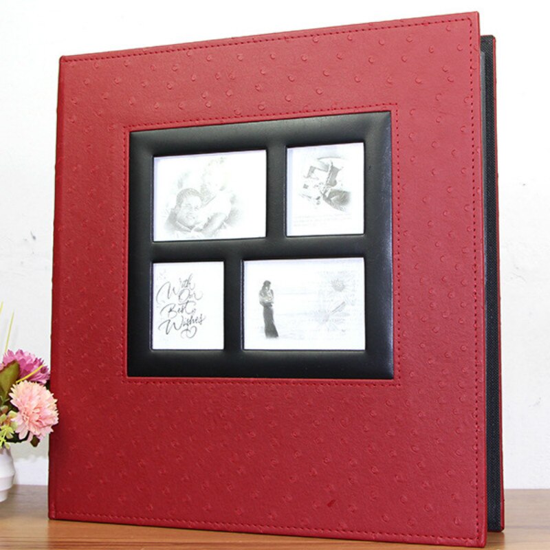 Große Größe Fotoalbum 600 Blätter 15x10 cm Fotos Buch Hochzeit Bild Album PU Leder Alben Abdeckung Sammelalbum jahrestag: 1