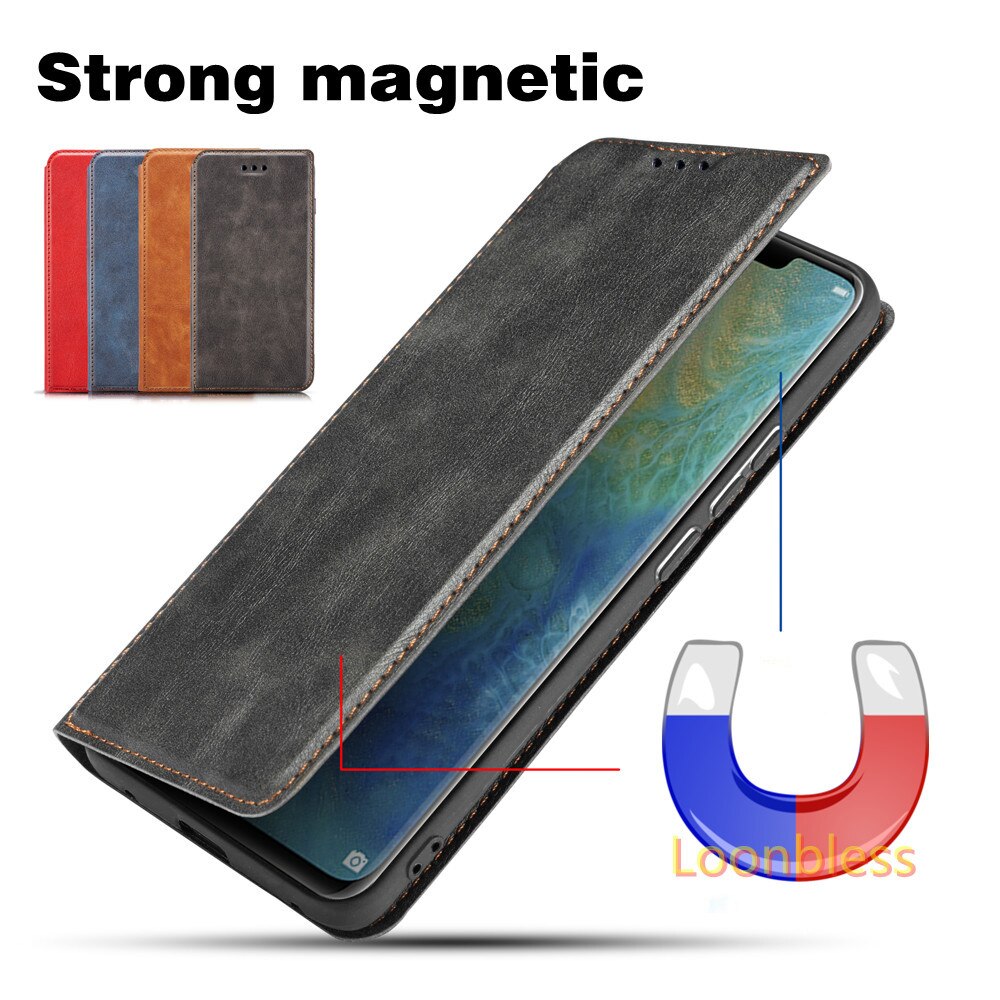 Ultra-Dunne Magneet Case Voor Tecno Spark 6 Go Case Flip Leather & Silicone Cover Voor Tecno Spark Gaan KE5 Phone Case Terug Skin