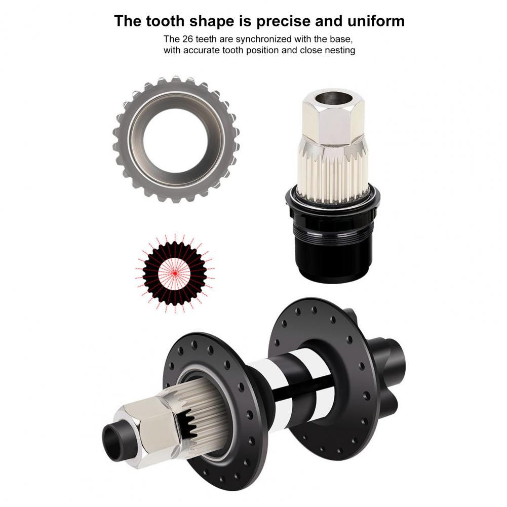 Bicycle Bike Locking Ratchet Hub Lock DT Ring Nut Removal Installation Tool Bicycle repair Accessories Replacement