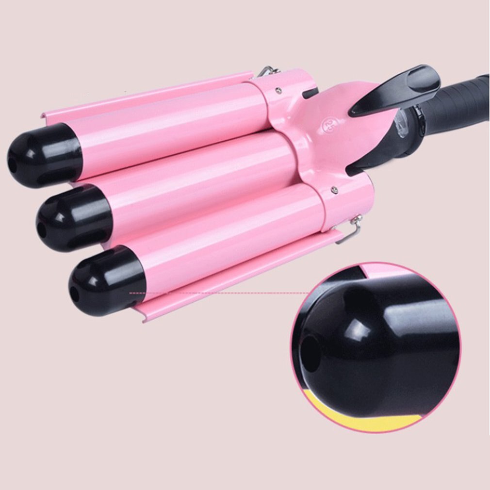 Curling Iron Ceramic Triple Barrel Hair Styler Hair Waver Styling Tools 110-240V Hair Curler Electric Curling