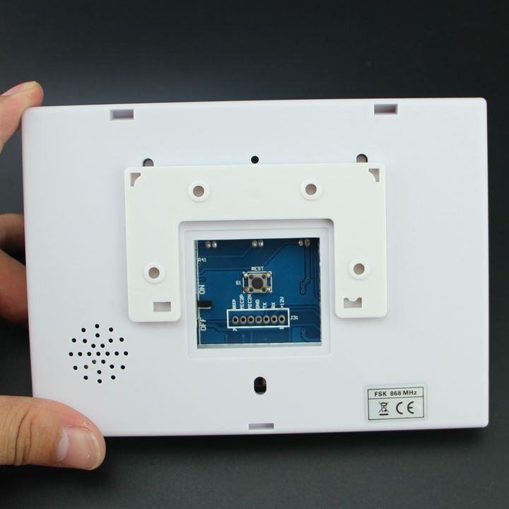 868MHZ LCD display Wireless Two-way remote control keypad, External Password keyboard for 868MHZ 433MHZ alarm systems