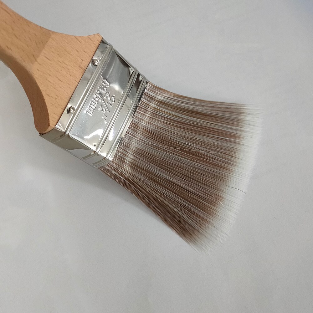 4 Inch Paint Brushes Drywall Tools DIY Art Paint Application Painting Supplies Synthetic Bristle Beech Wooden Handle