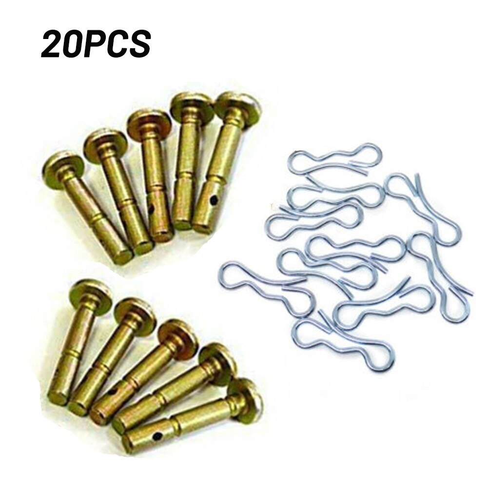 Goupilles de cisaillement pour souffleuse à neige, lot de 10 ou 20 pièces, pour artisan, 714 à 04040