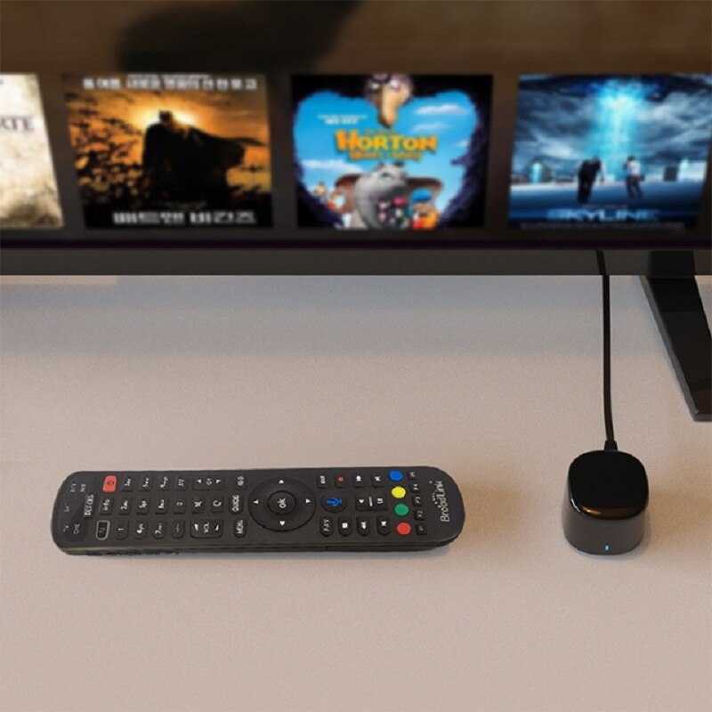 Broadlink RM4 Pro / RM4C Mini Universele IR RF Remote Control Afstandsbediening Compatibel Alexa Google Assistent For Ac