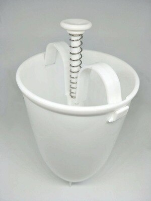 Plastic Doughnut Maker Machine Mold DIY Tool Kitchen Pastry Making Bake Ware Kitchen Accessories Baking Tools: white
