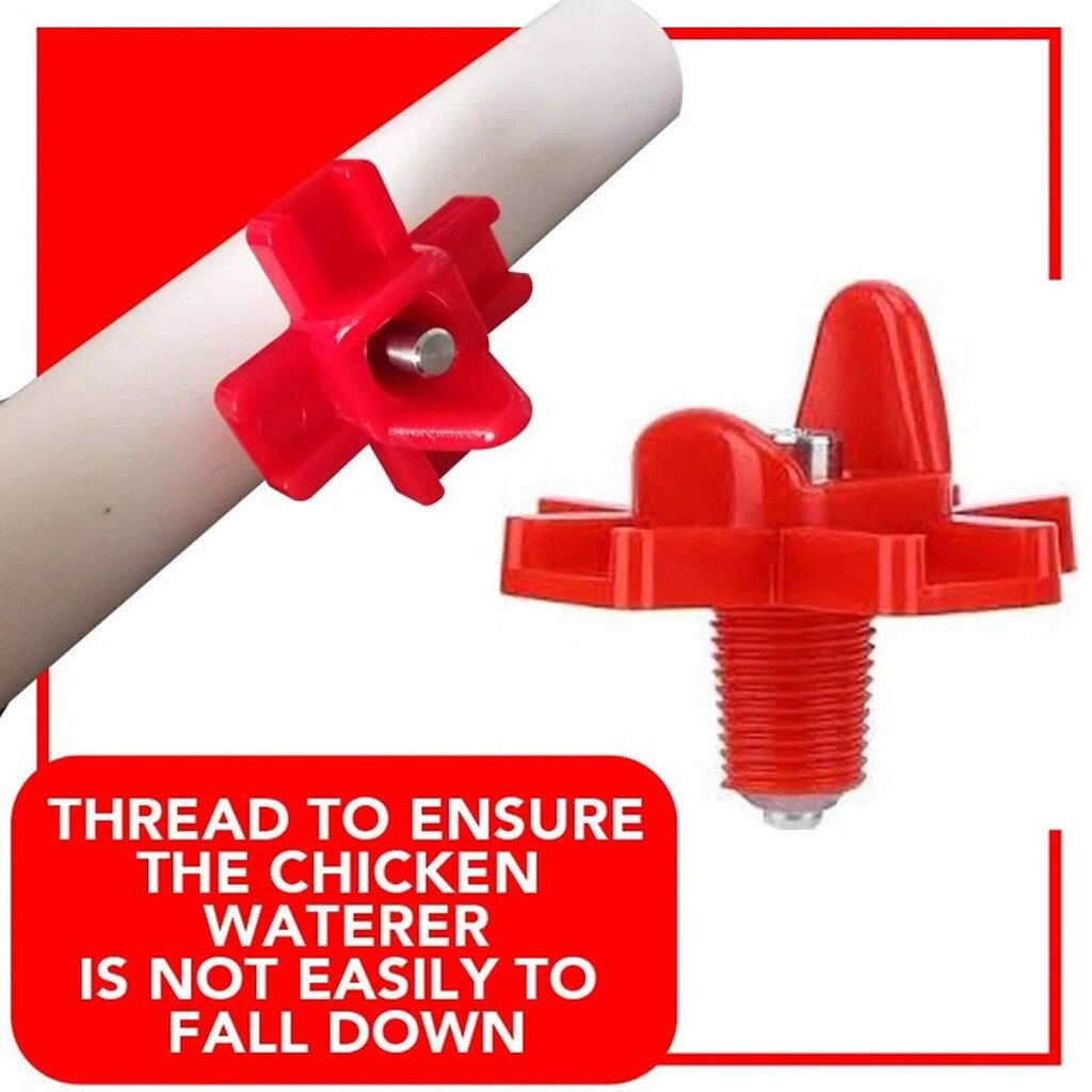 3 pieces poultry feed bucket bowl feeder for chicken duck bird chickens, ducks and quail dove bird feeder safely