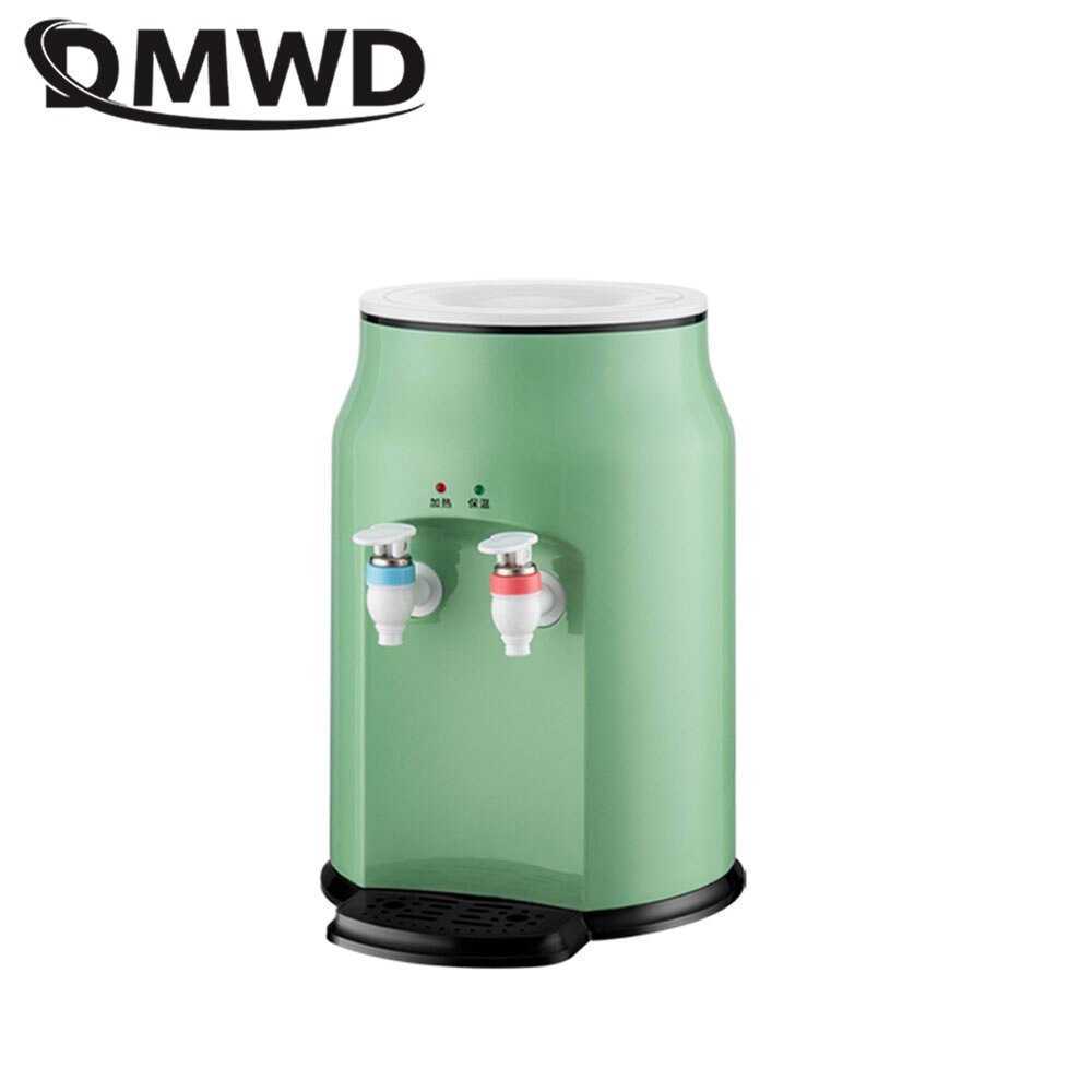 DMWD Household Water Dispenser Mini Drinking Fountain Desktop Water Boiler and Cold Dual Use Heating Machine Tea Maker 220V