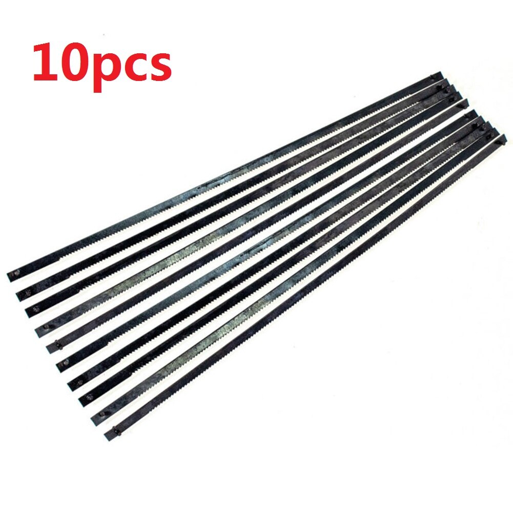Plywood Scroll Saw Blade Plastic Parts 10 Pcs For 6.5 Inch Coping Saw Multifunktion Cutting Tool