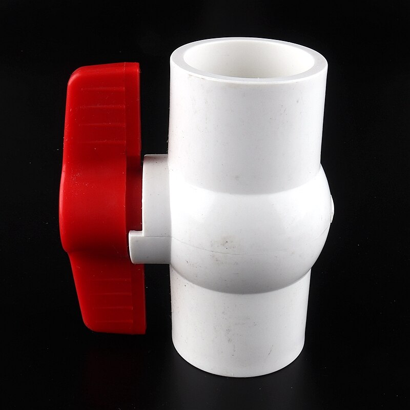 ID 20/25/32/40mm PVC Pipe Ball Valves Water Irrigation System Supply and Drainage Tube Quick Valve Water Pipe Connector Fittings