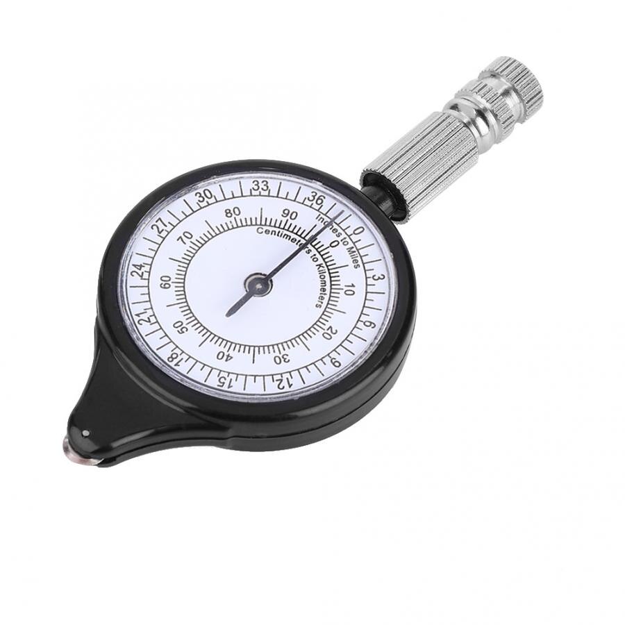 2 in 1 Mini Outdoor Map Measurer Compass Accurate Distance Caculator Mapping Tool Metal Pointer Multifunctional Tool compass