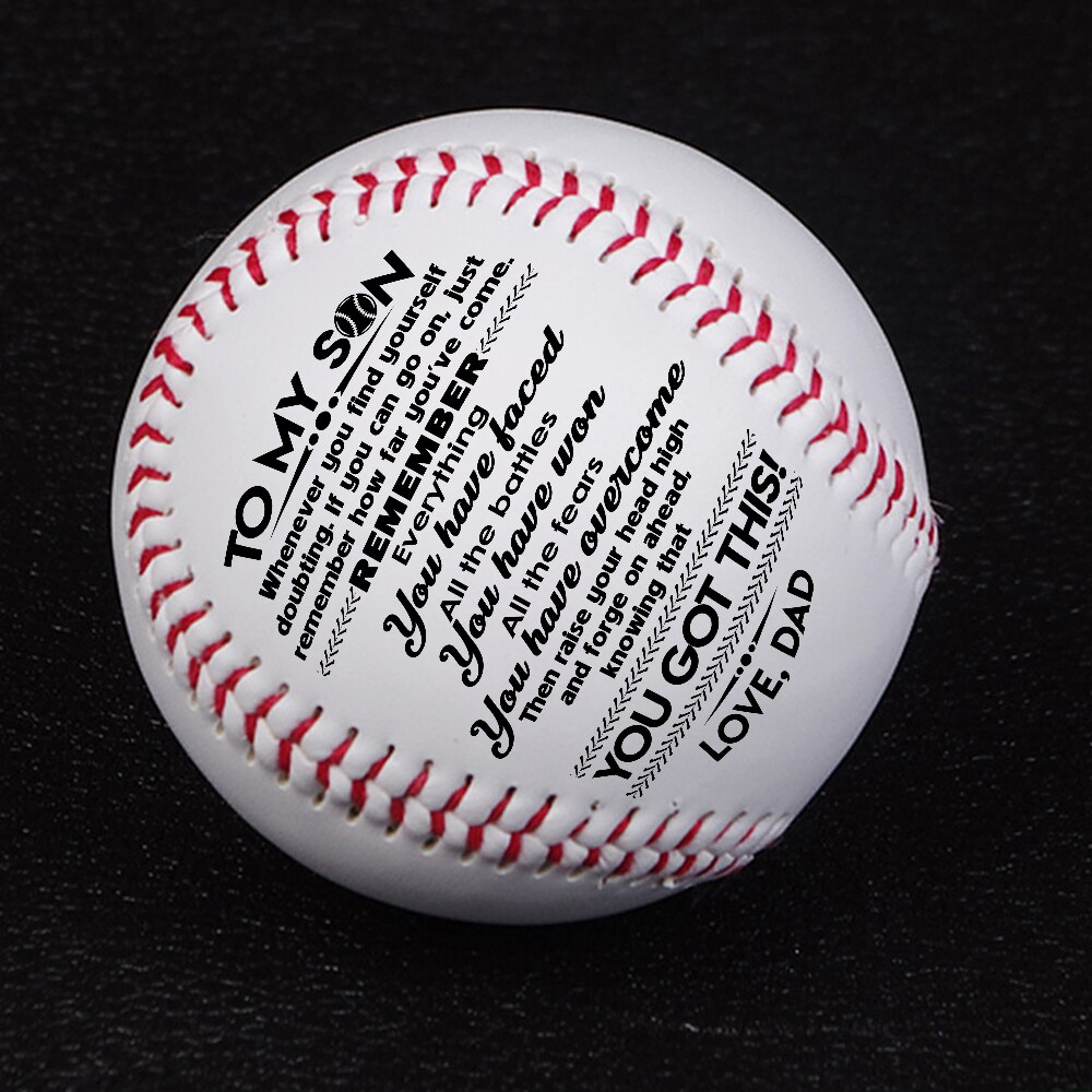 Vader Te Zoon, Je Kreeg Deze Baseball Bal