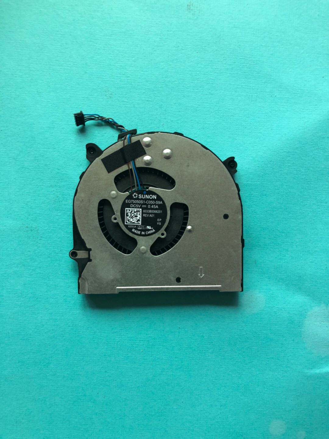Ventilador disipador de calor para ordenador portátil HP ProBook 640, G4, 645, G4, 5V de CC, 0.45A, 4 líneas de EG75050S1-C050-S9A,