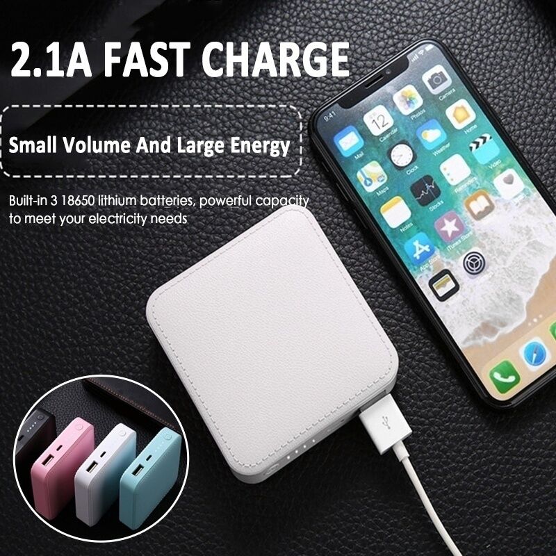 Mini 10000mAh Digitale Disply Energie Bank Tragbare Schnelle Ladegerät Externe Batterie Pack Energie Für Smartphone
