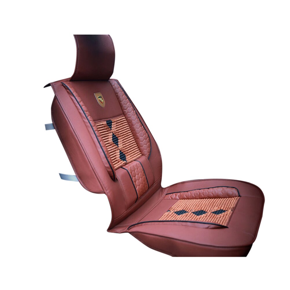 PU Leer Auto Universele Auto Stoelhoezen voor Automotive Stoelhoezen Fit meest autostoeltjes Waterdichte auto-interieurs a30: WHITE