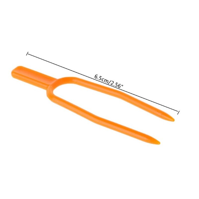 50 Stks/partij Plastic Plant Clips Bevestiging Bevestiging Armatuur Klem Aardbei Vork Landbouw Clip Tuingereedschap