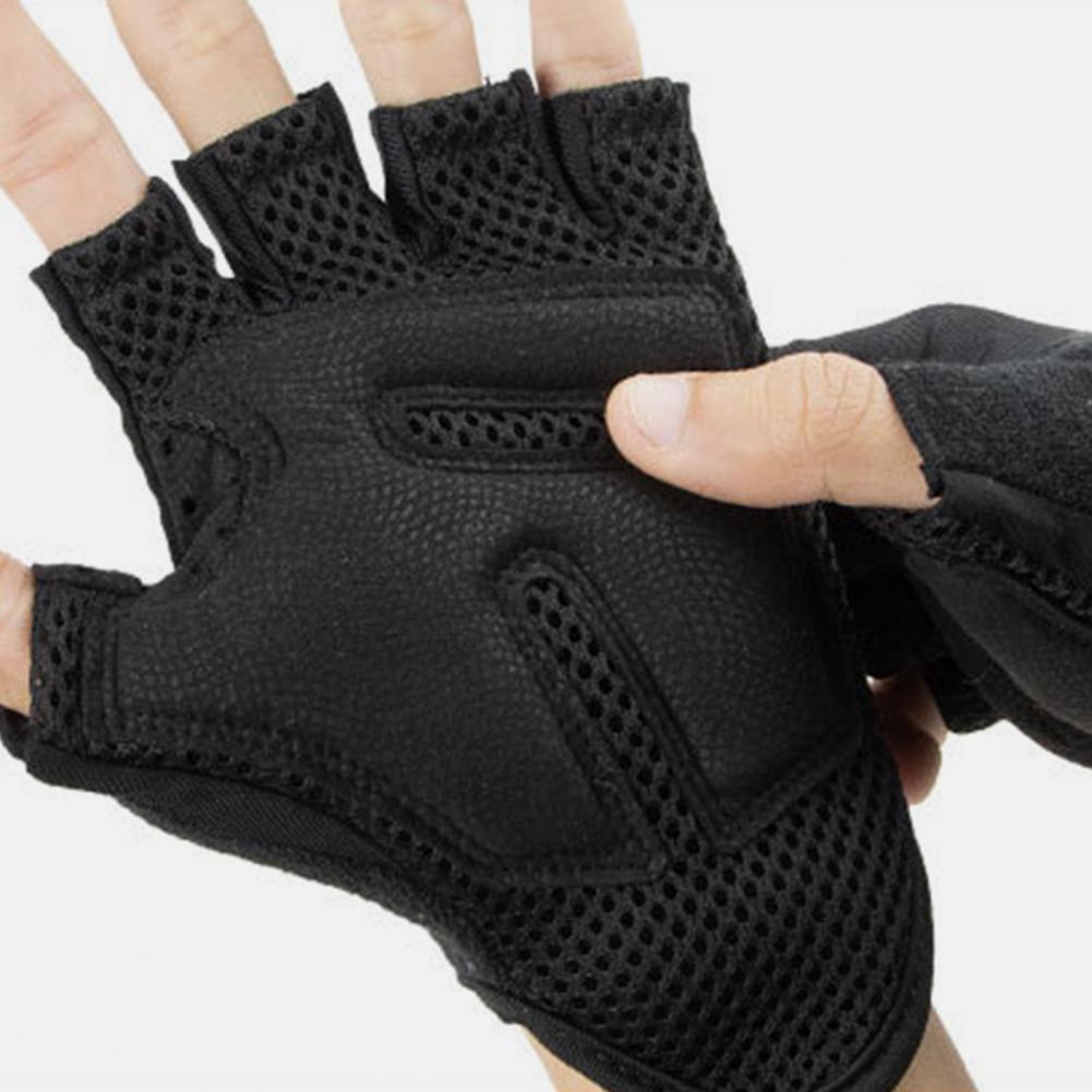 Guantes de entrenamiento para hacer deporte al aire libre, manoplas calientes prácticas, absorbentes de golpes, para gimnasio, 1 par