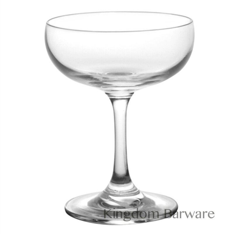 4PCS 220ml Cocktail Coupe Glasses Wide Mouth Cocktail Glass Martini Glass Set of 4
