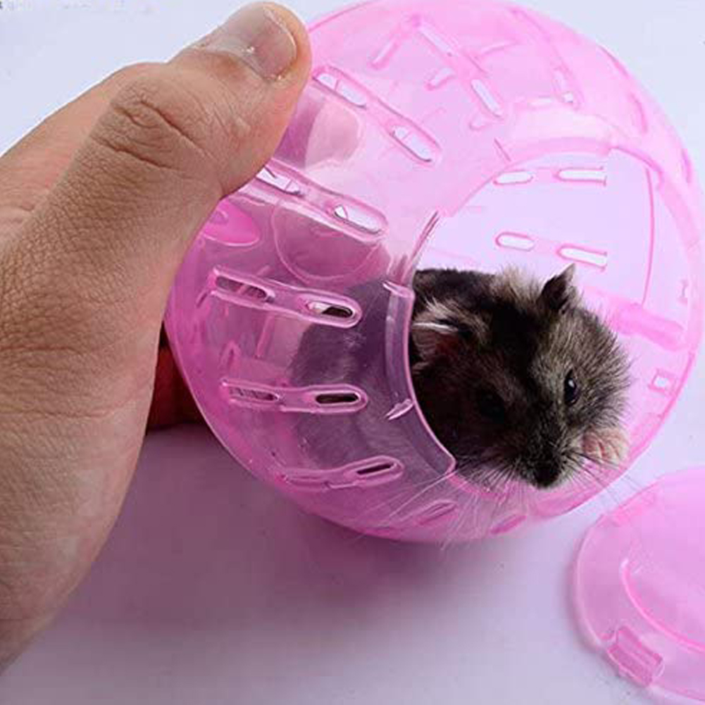 Plastic Pet Rodent Mice Jogging Ball Toy Hamster Gerbil Rat Exercise Balls Play Toys 10cm 12cm