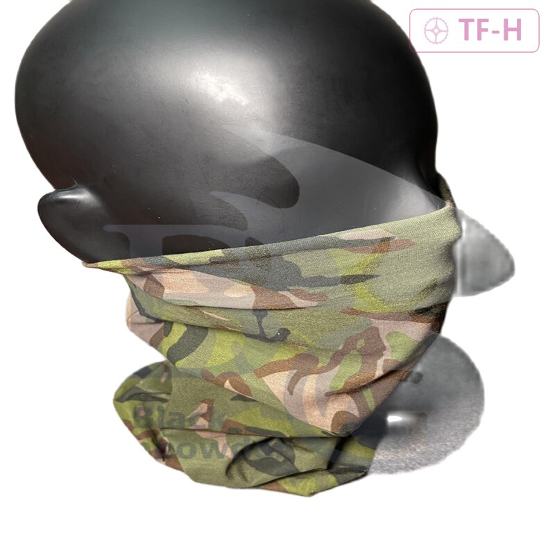 Multifunctionele Sjaal Sneldrogende Outdoor Riding Hood Hoofddoek Sjaal Gezichtsmasker Neck Gaiter Kraag Leger Polsband Oogmasker Hoofdband