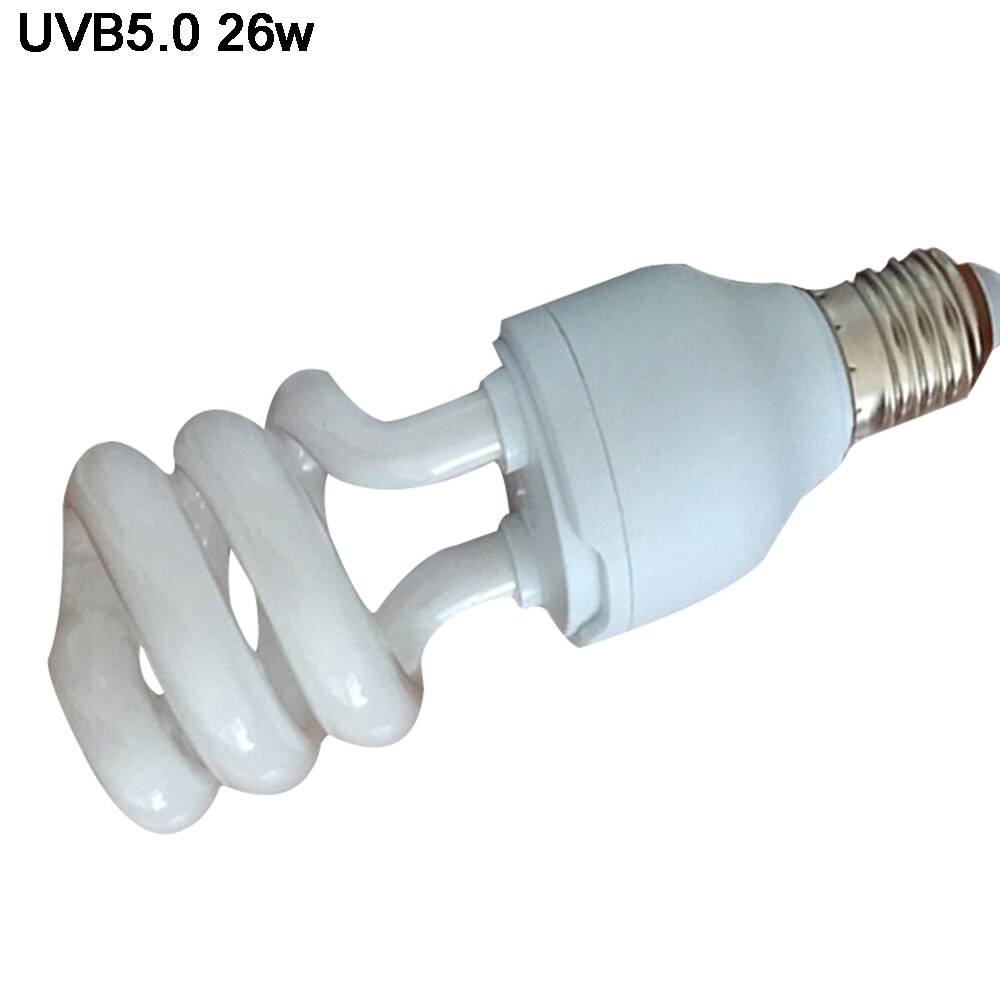 Reptil UVB 5,0 10,0 Lampe Birne Für Schildkröte Eidechse Schlange Lguanas Wärme Kalzium Lampe Birne Energiesparende Licht Reptil 13w 26w: UVB5.0 26w