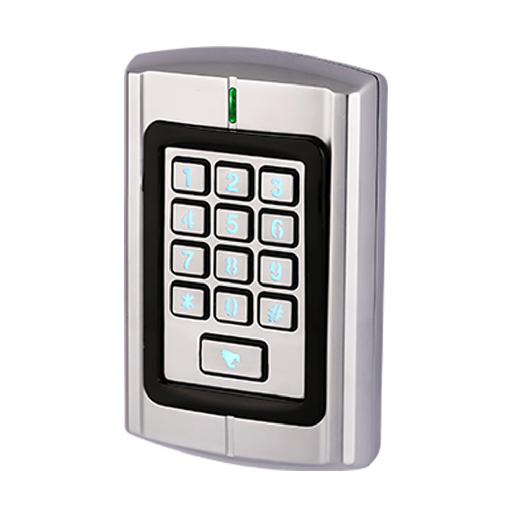 Metal Waterproof IP65 125KHZ Rfid Access Control Machine Keypad 1000 Users13.56MHZ IC Card Door Access Control System RT380