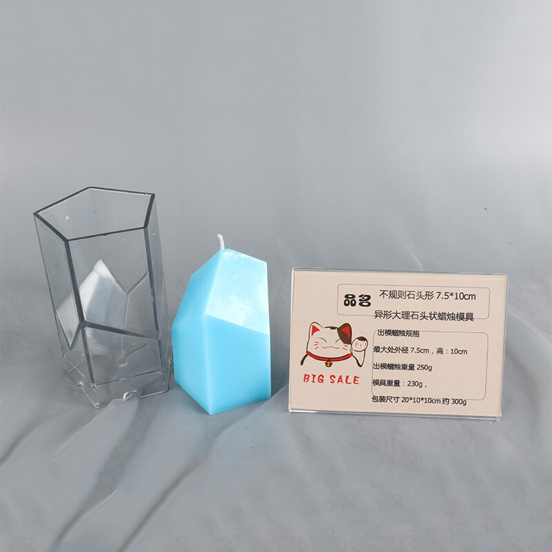 DIY home dec special shapes candle mold making kits shaped marble molds for candles resin mold diy manual wax candles lz71a