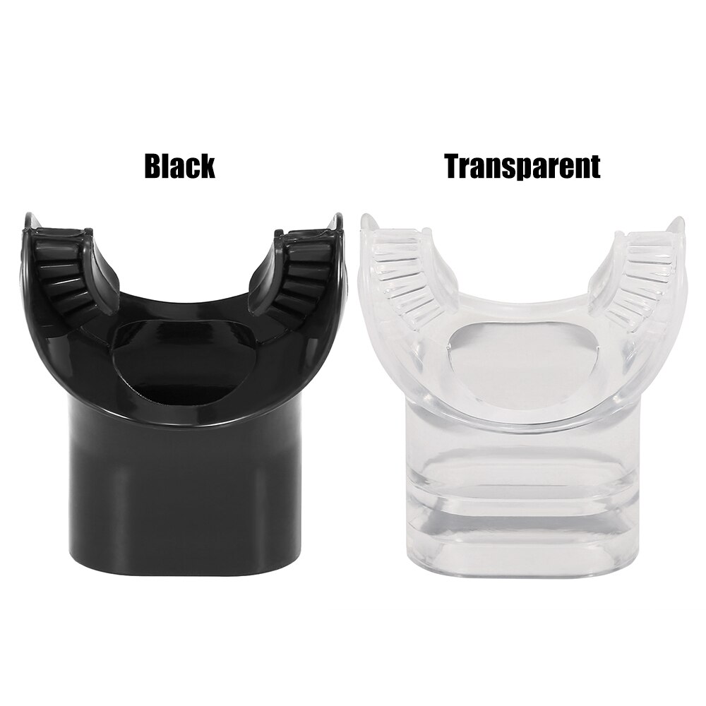 2 stuks Niet giftig Zacht Siliconen Duiken Buis Snorkelen Mondstuk Regulator Bite Valve Vervanging Ademen Accessoires