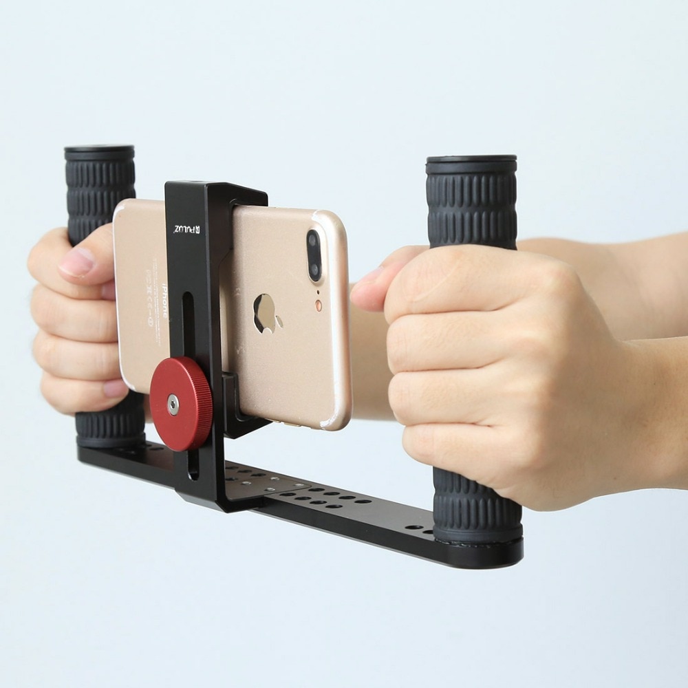 HandheldRig Filmmaken Maken Rig Stabilizer/Steadicam Bracket Houder Cradle Telefoon Clip voor iPhone, Smartphones Video Rig