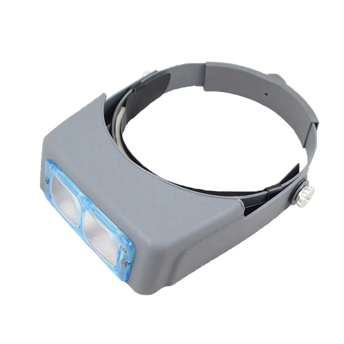 Hoofd Dragen Vergrootglas Loupe 4 Vergrotingen Bril Dubbele Lens Head-Gemonteerde Hoofdband Reading Vergrootglas