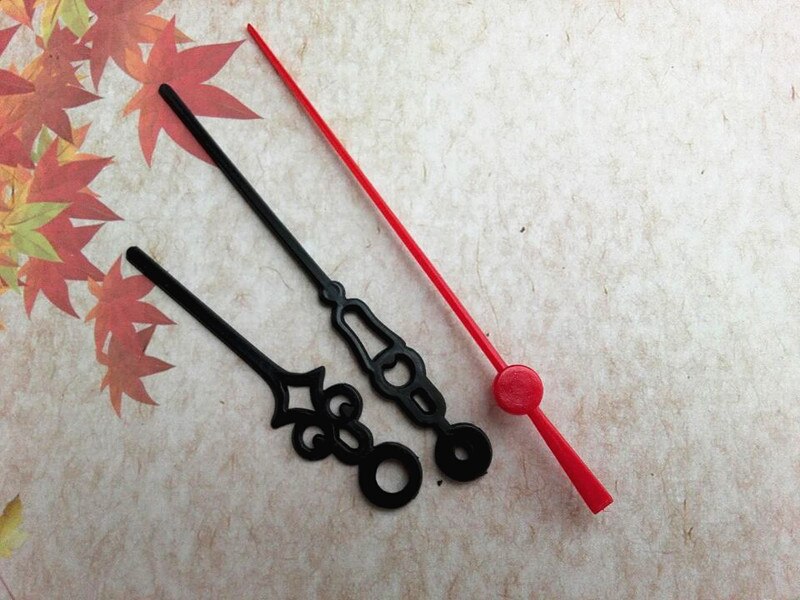 50Sets Popular Plastic Arrows Quartz Clock Hands for DIY Clock