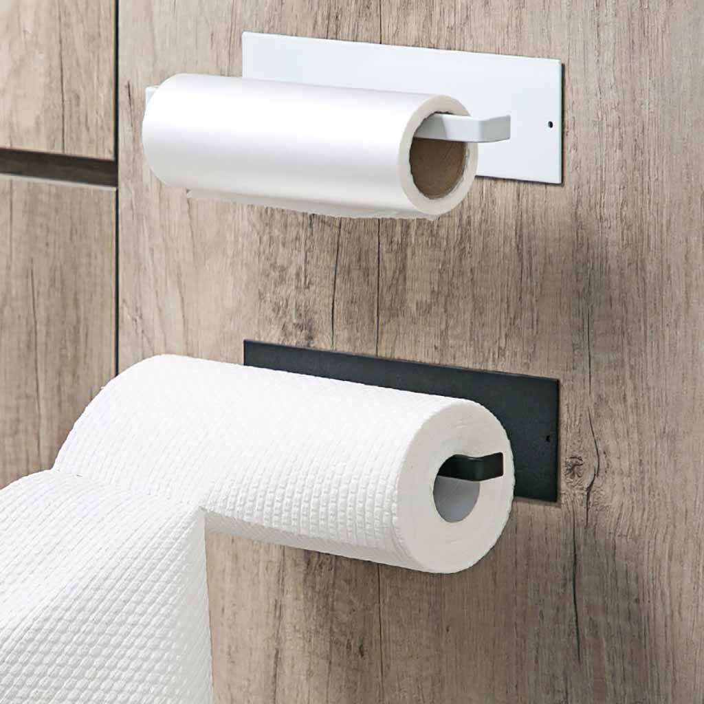 Accessoires Plank Onder Kast Papierrol Handdoek Houder Tissue Hanger Keuken Handdoek Opbergrek Kast Plank Accessoires #42
