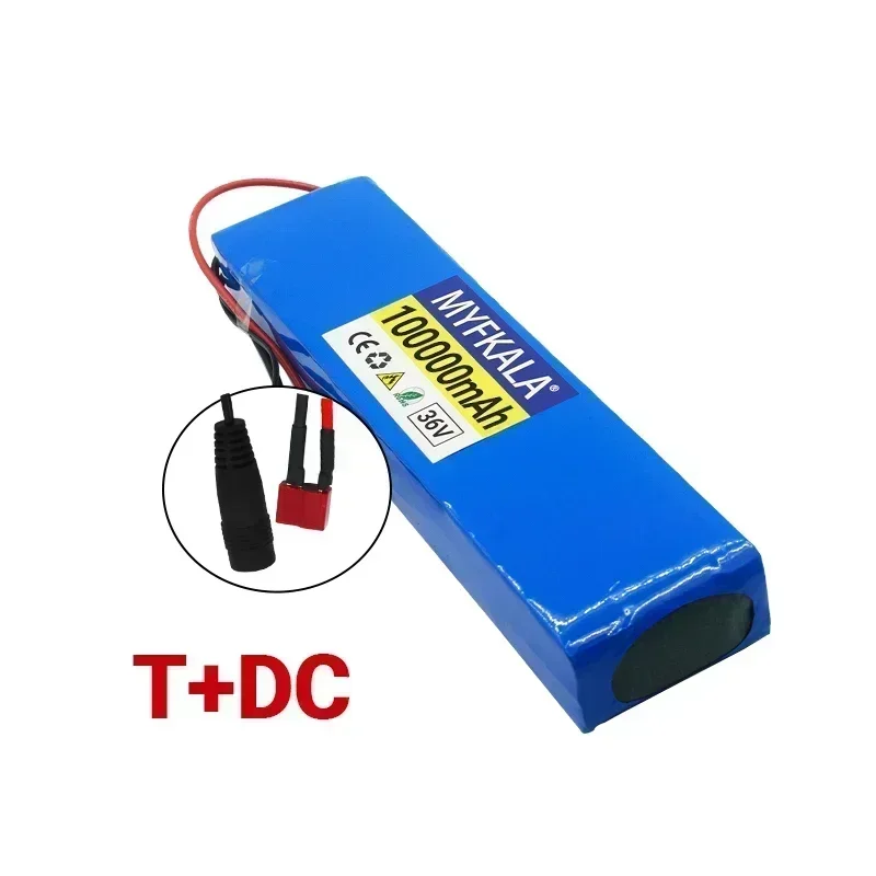 36V 100Ah 18650 Rechargeable Lithium Battery Pack 10S3P 1000W Power Modified Bicycle Scooter Electric Vehicle with BMS: Dark Khaki