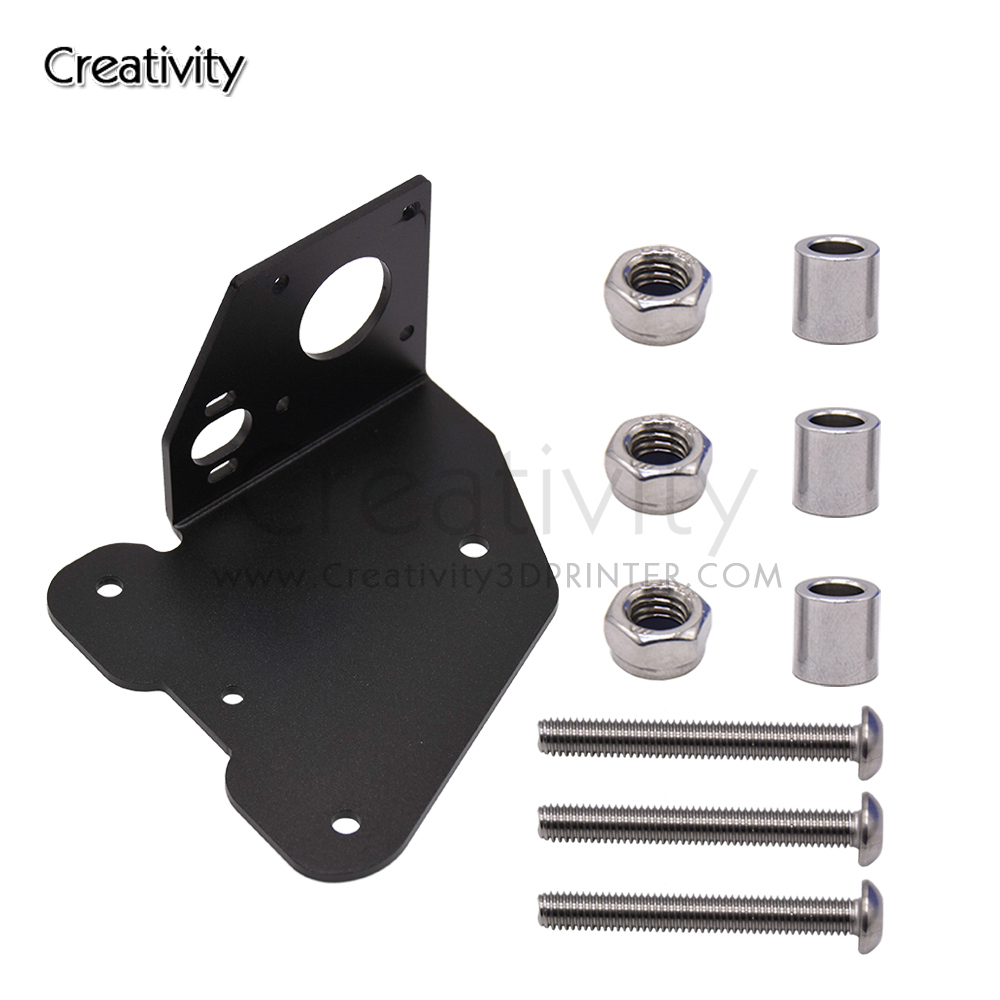 Dual Extruder Dual Z Axis Upgrade Plaat Kit Aluminium Dual Extrusie Mount Voor Creality CR10 CR10S Ender-3 3D Printer Onderdelen