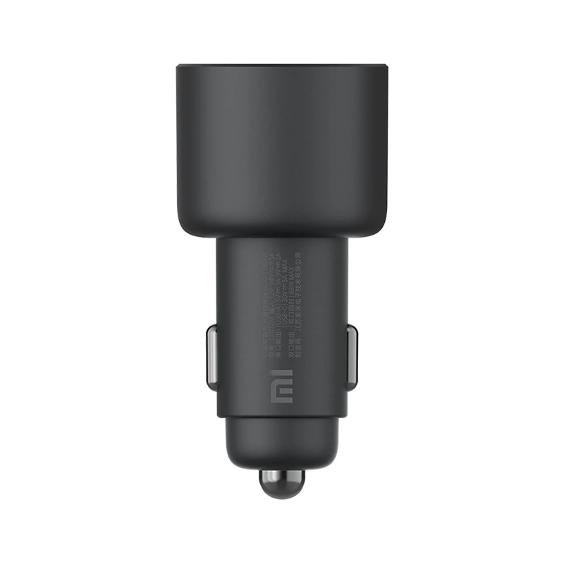 Original Xiaomi 100W Auto ladegerät Dual USB Schnell ladung Wireless Mi Auto ladegerät 100W USB-A USB-C Dual-Output-LED-Leistung