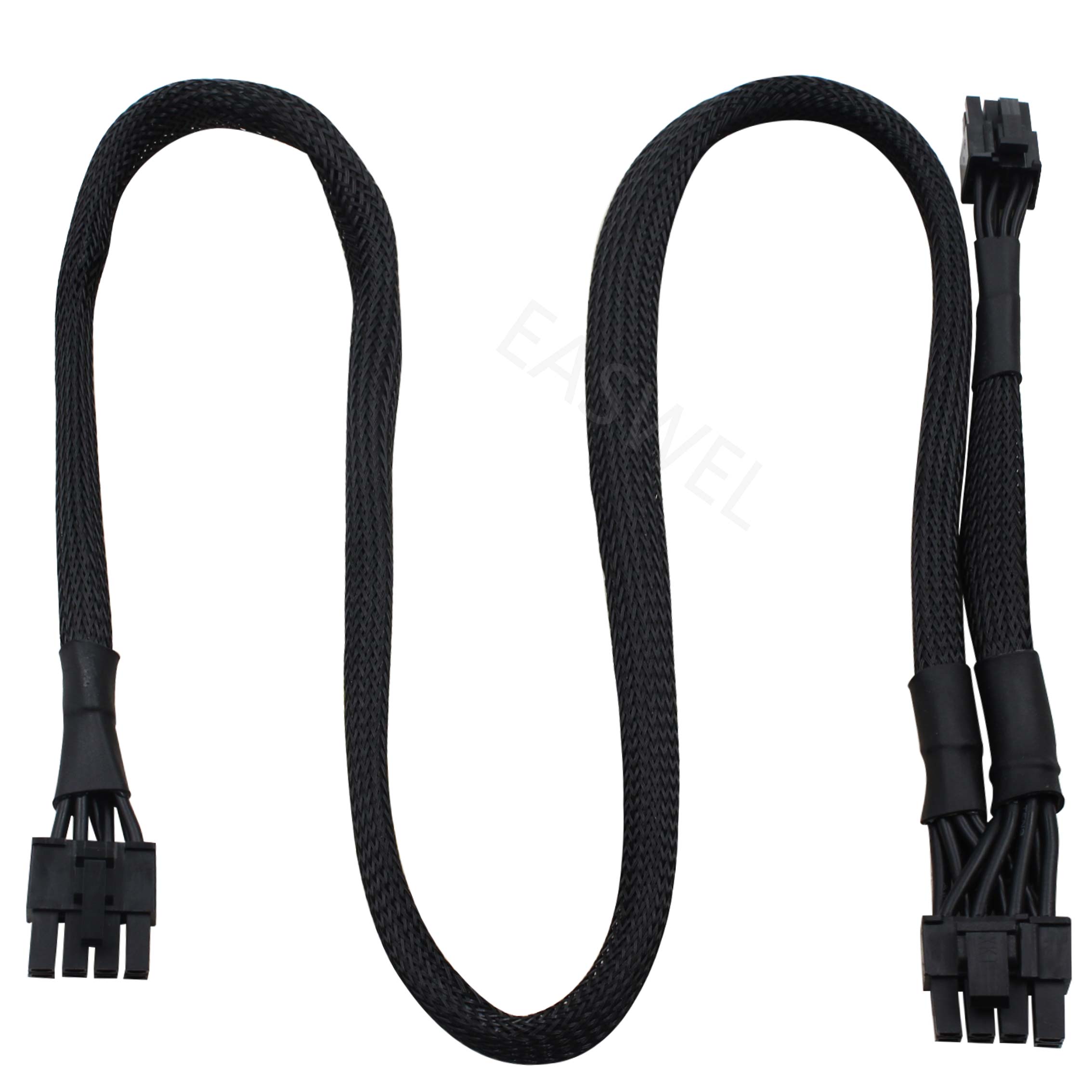PSU 8Pin to Dual 8pin(6+2) Pin PCIe Modular Power Supply Cable for Corsair RM X