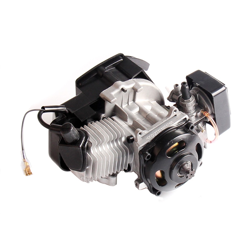 47cc 49cc Pocket Bike Pull Start Engine For 2 Stroke Mini Go Kart Dirt Bike Petrol Scooter ATV Pocket Bike Motor