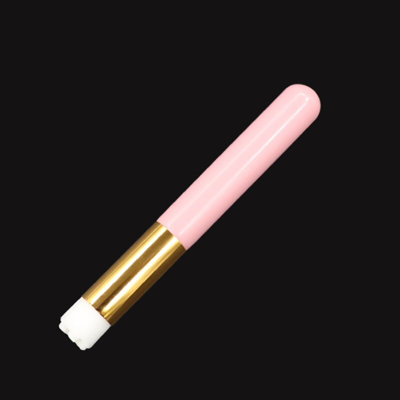 Yelix profesjonalne rzęsy szczotka robić czyszczenia nos zaskórnika szczotka robić czyszczenia mycia mycia robić przedłużania rzęs narzędzia robić makijażu: różowy-bump