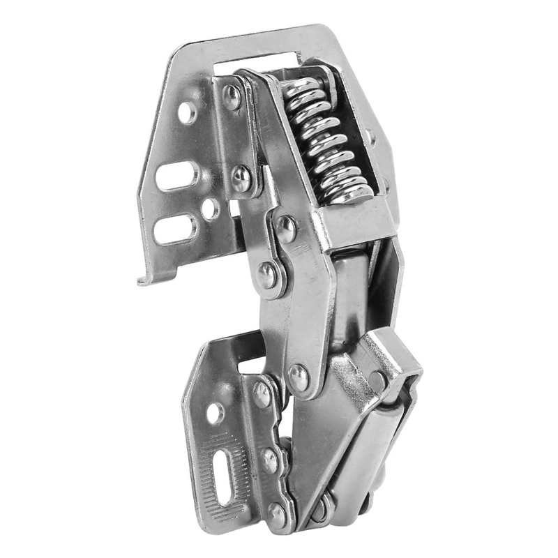 door lock door lock with sliding Cabinet Hinge No-Drilling Bridge Shaped Spring Hinge Cabinet Cupboard Furniture