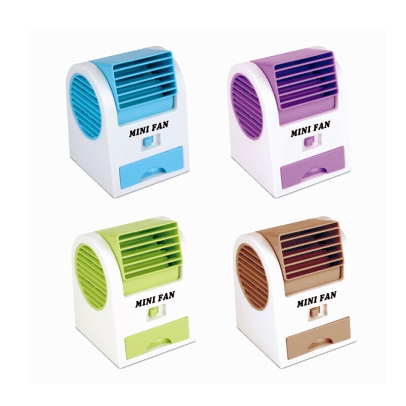 Mini Dual-port Air-conditioning Fragrance Fan USB Battery Dual-use Perfume Seat Fan Summer Home Essentials
