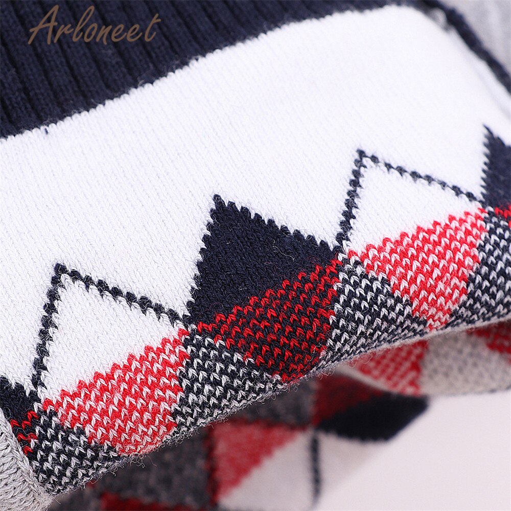 ARLONEET Cotton Coat Newborn Baby Girls Sweater Knit Letter Print Button Outerwear Baby Button Outerwear Winter Boys Jacket