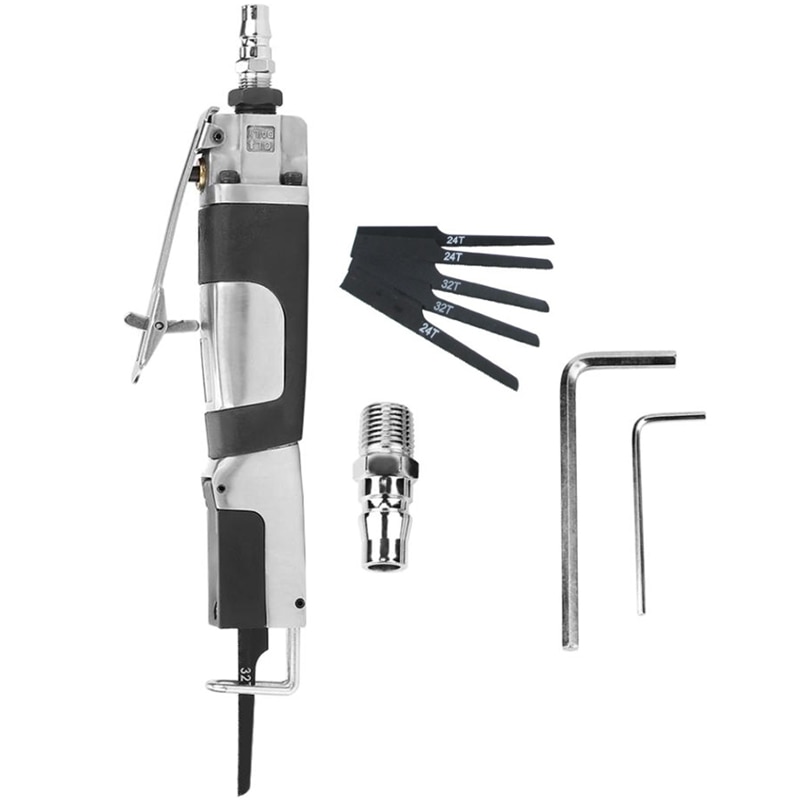 Industrial Alloy Air Body Saber Pneumatic File Reciprocating Saws Cutting Tool 1/4 Pneumatic Reciprocating Saws