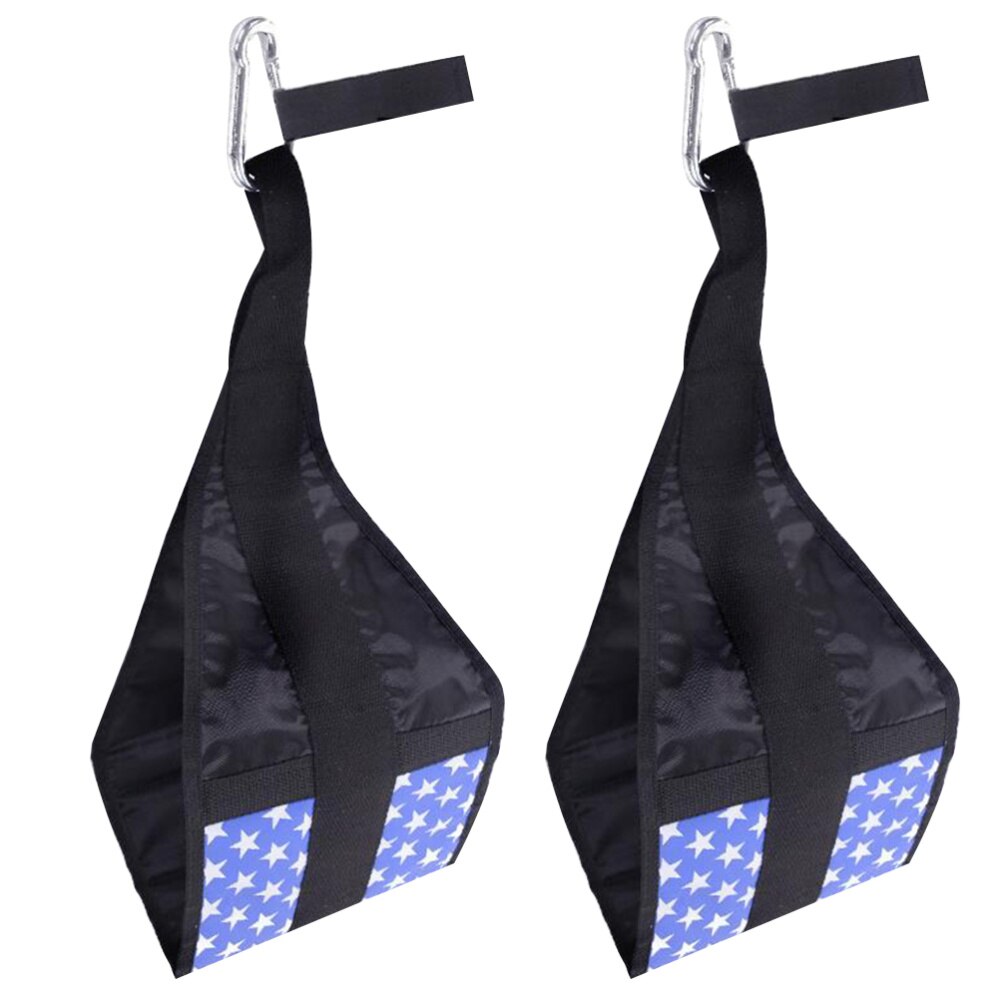 2 stuks handige, comfortabele hangende buikband met optrekstang voor fitness