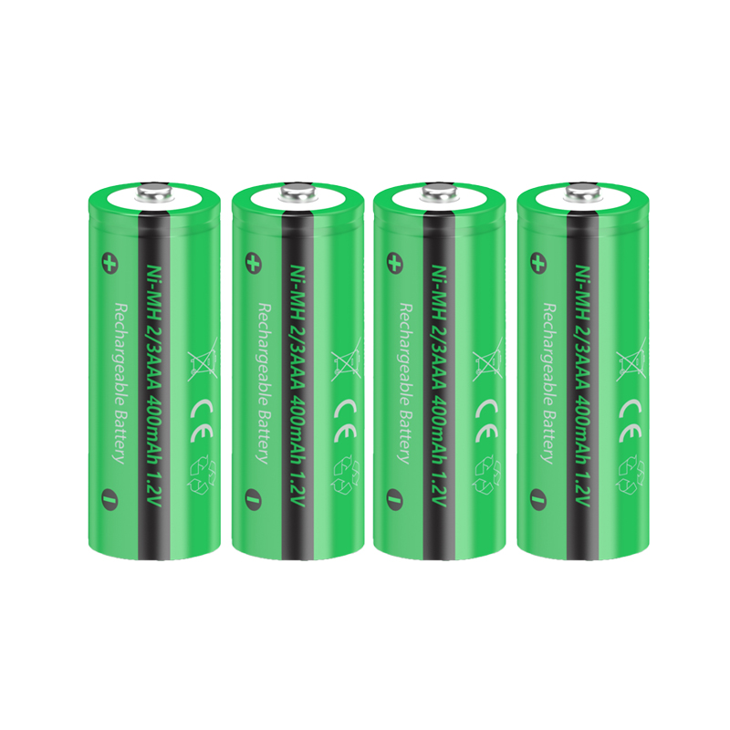 4/10/20PC PKCELL 1.2V 400mAh 2/3 AAA Ni-MH akumulator bateria guzikowa top Solar światło ogrodowe lampy baterie: WHITE